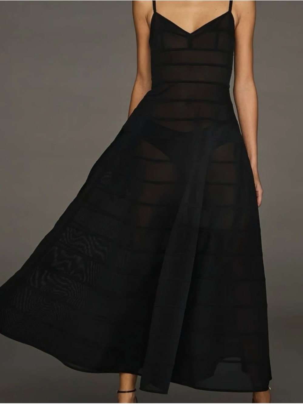 Victoria Secret Atelier x Altuzarra Sheer Panels Mesh Dress - Picture 3 of 12